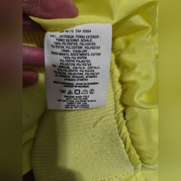 Anrhropologie HEI HEI Women's Yellow Bomber Jacket. size Medium - Picture 9 of 16